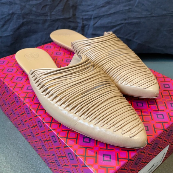 tory burch sienna flat slide